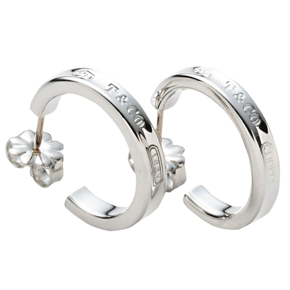 ティファニー ピアス レディース ナローフープ TIFFANY&Co