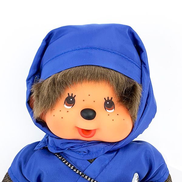 モンチッチ 忍者 ぬいぐるみ 和風 青 - 【パーフェクトワールド