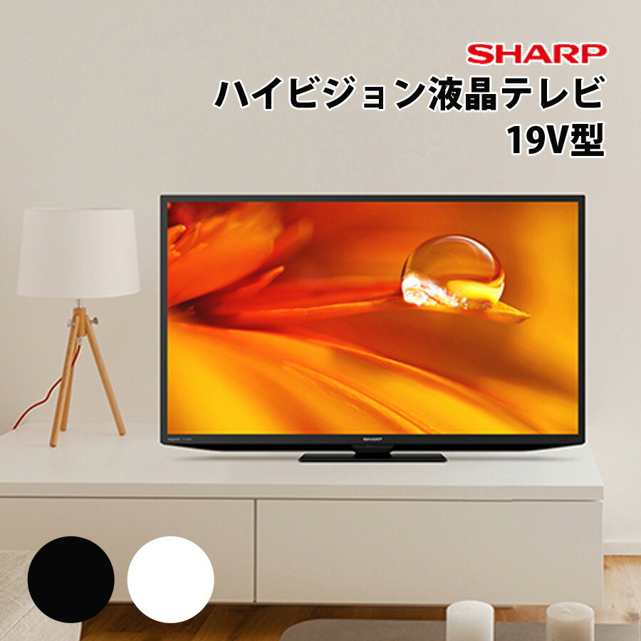 液晶テレビ 19V型 シャープ 液晶テレビ 地デジ 地上デジタル放送