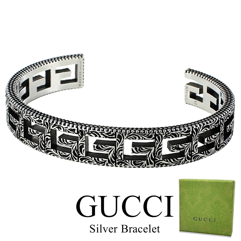 GUCCI グッチ バングル ブレスレット メンズ 父の日 レディース 母の日