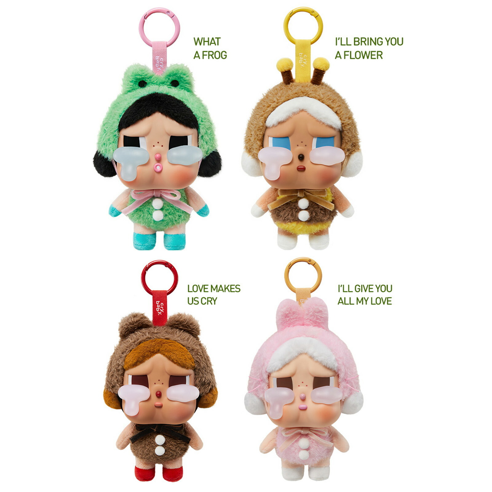 正規品・即納】POPMART CRYBABY Crying Again シリーズ フェイス