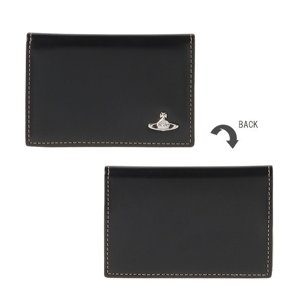 ヴィヴィアンウエストウッド メンズ 名刺入れ カード 収納 本革 牛革