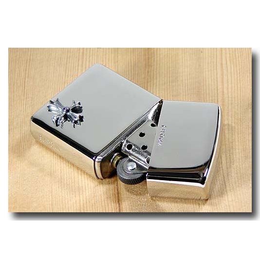 名入れ】zippo ライター ジッポ ZIPPO 限定シルバークロスメタル