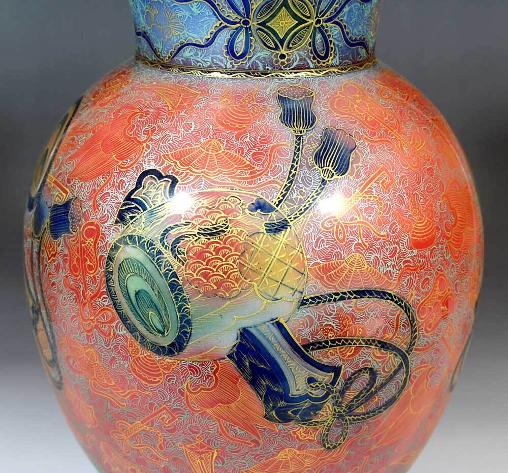 作家物 銀彩花器 / 陶器 陶芸 花瓶 花器 壺 角壺 作家 民藝 民芸 骨董