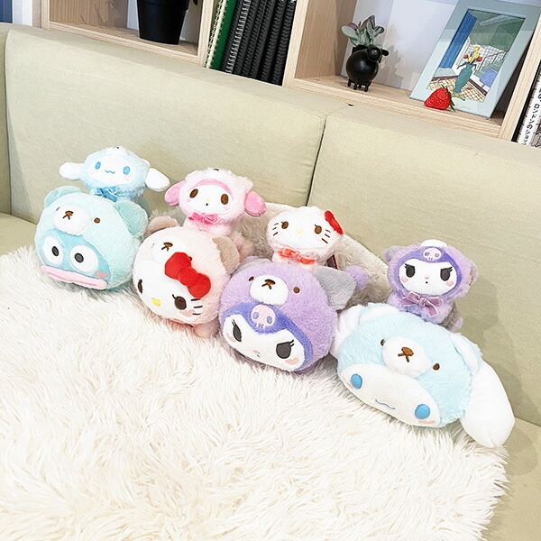 サンリオ マイメロディ なかよちおむちゅ くま マスコット ぬいぐるみ