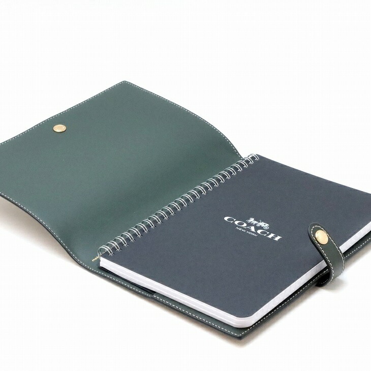 コーチ COACH ブックカバー ノートカバー メンズ ノートブック ノート