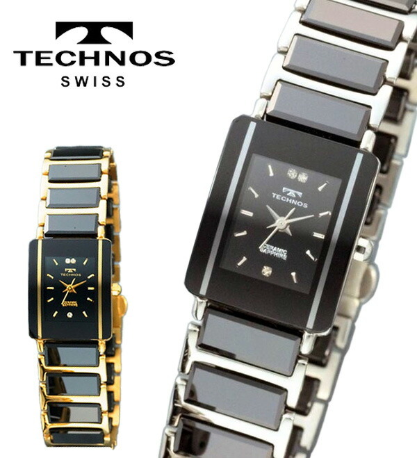 TECHONOS テクノス 腕時計 レディース 女性用 3気圧防水 サファイア