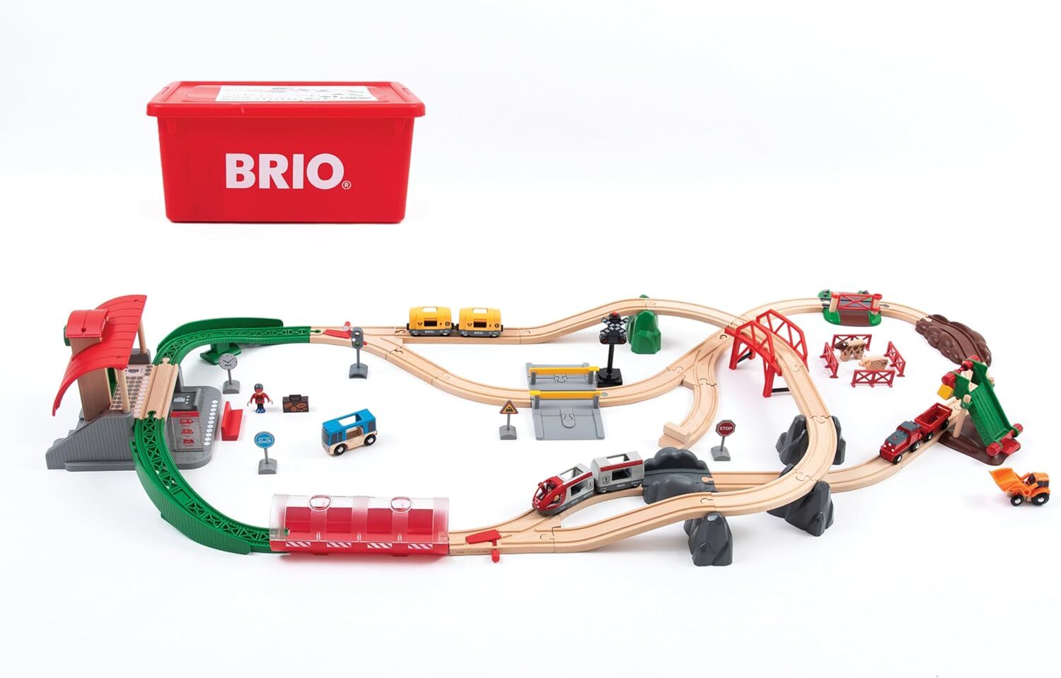 限定生産 BRIO (ブリオ) 2025年クリスマス限定レールセット 80000-144