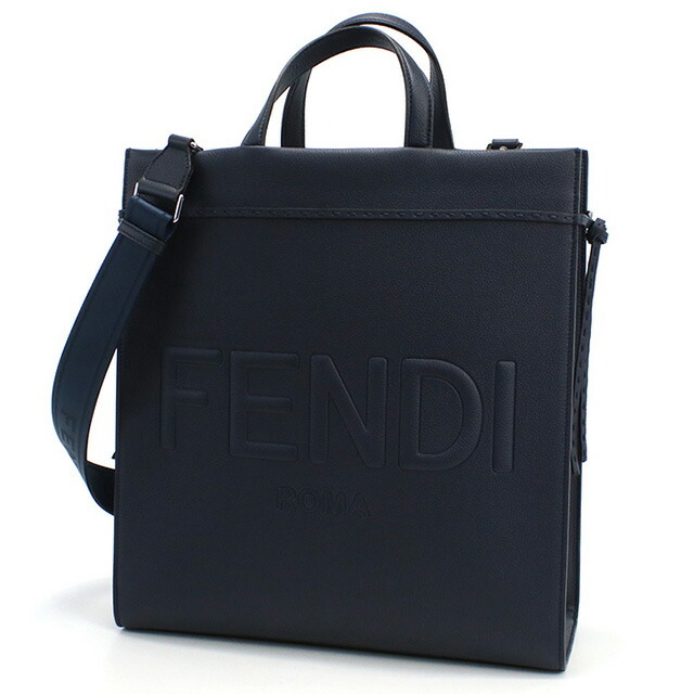 フェンディ トートバッグ メンズ ブランド FENDI レザー 7VA583