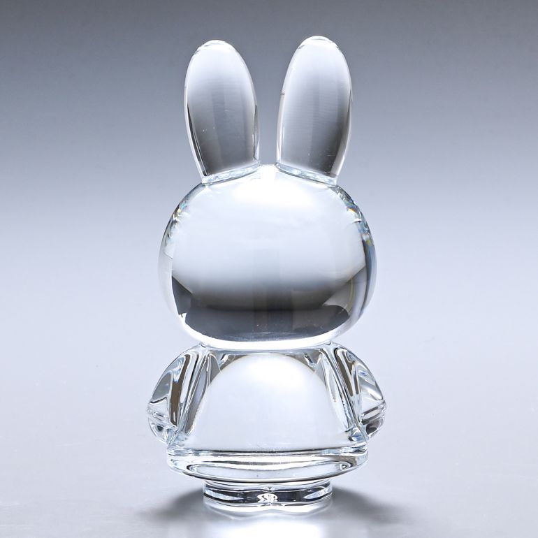 バカラ クリスタルフィギュア ミッフィー Miffy Bunny Sculpture Clear