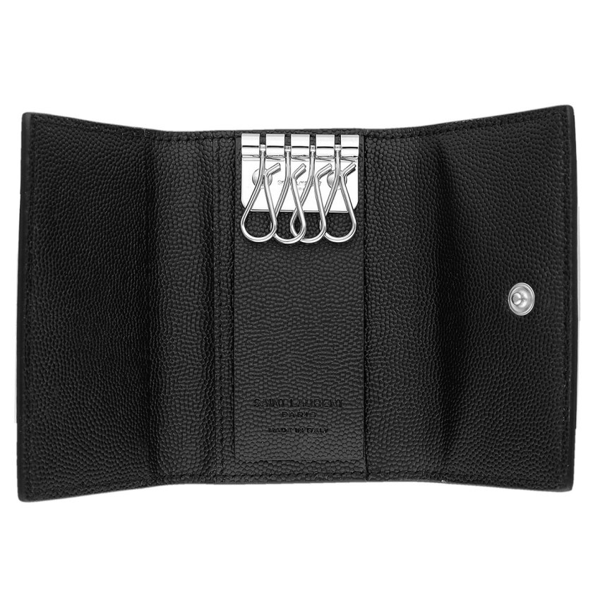 サンローラン SAINT LAURENT キーケース キーリング 4連キーフック