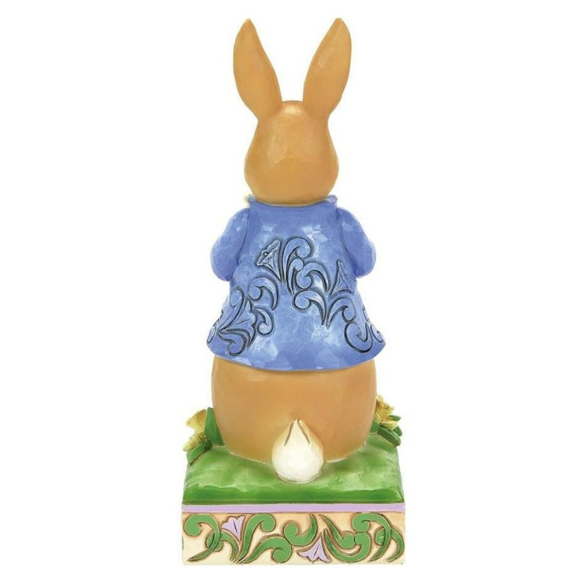 ジム ショア Jim Shore ピーターラビット ウィズ フラワーブーケ 置物