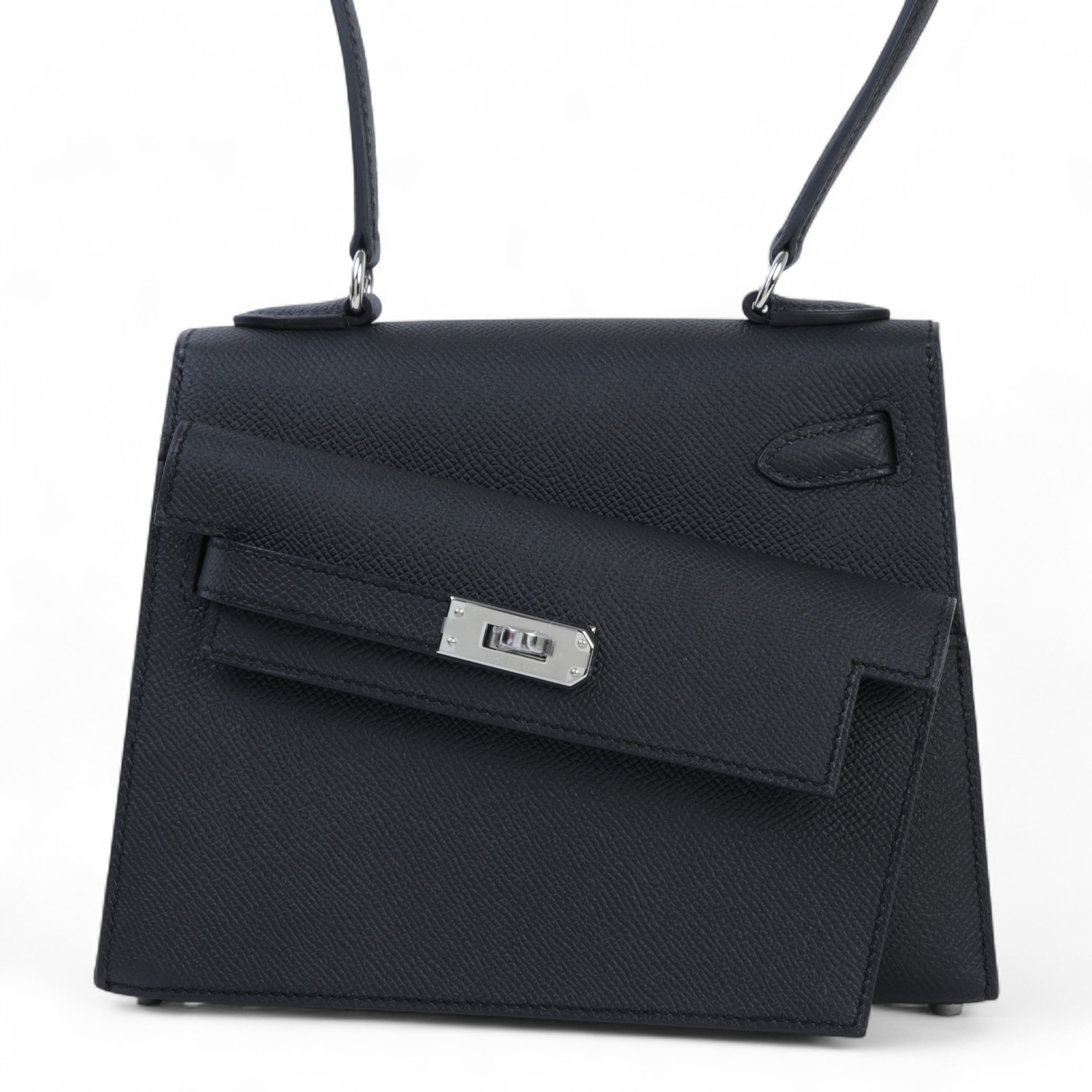 ランク N 新品 HERMÈS エルメス ケリー20 無秩序 ブラック (89