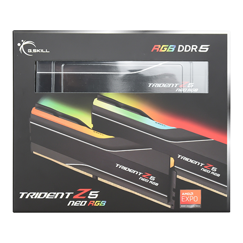 G.SKILL DDR5-6000 CL36 TRIDENT Z5 NEO RGB J 패키지 (64GB(32Gx2