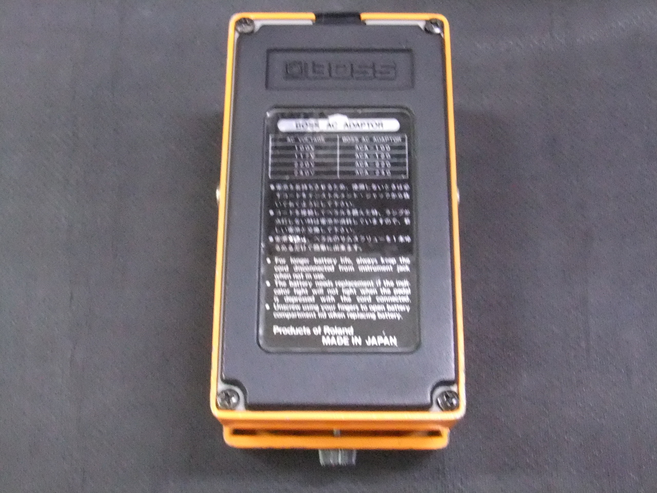 BOSS DS-1 Distortion 86年製（中古/送料無料）【楽器検索デジマート】