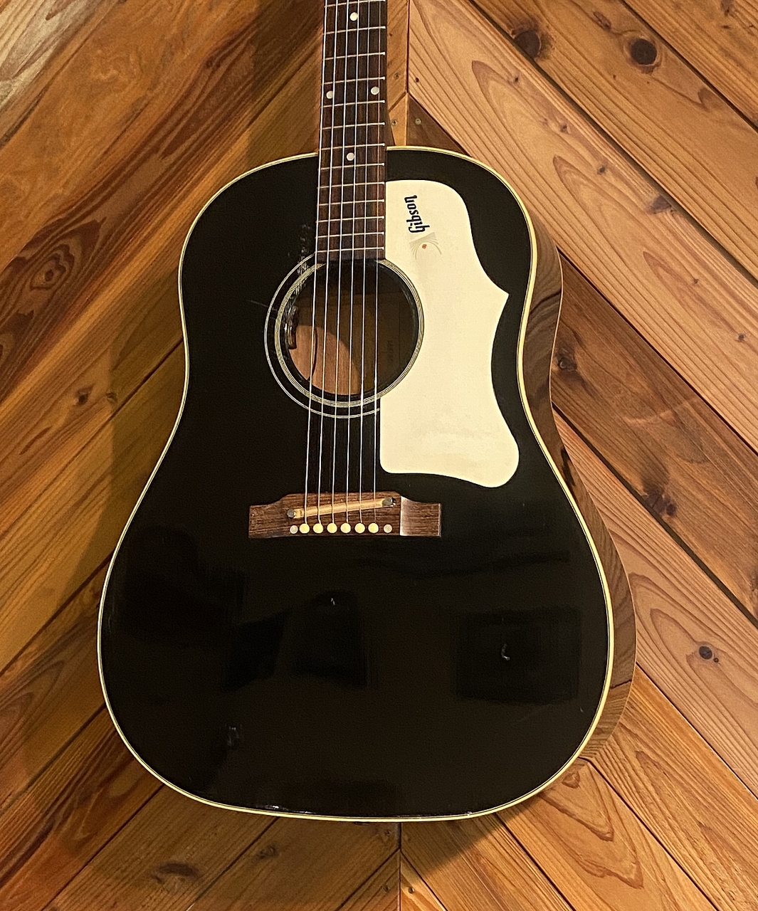Gibson Custom Shop J-45 ADJ EBONY BLACK （中古）【楽器検索デジマート】
