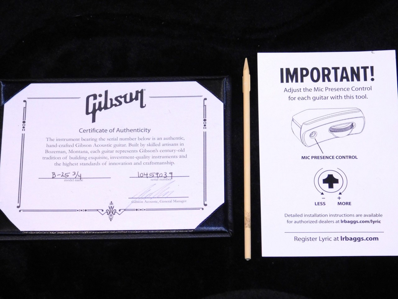 Gibson Limited Edition B-25 3/4（中古）【楽器検索デジマート】