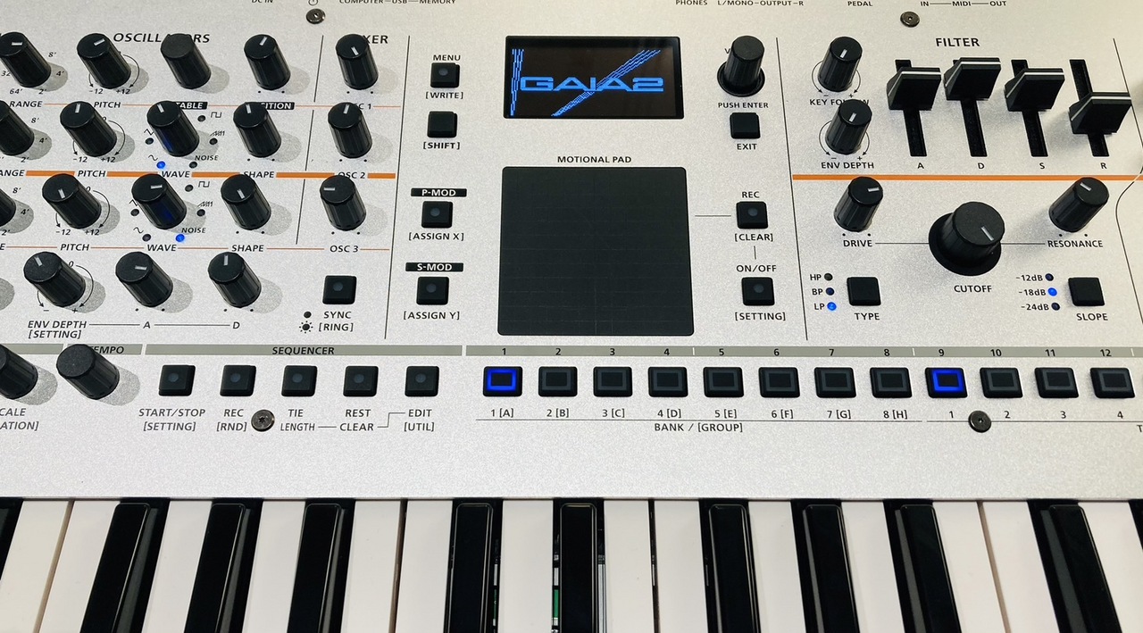 Roland GAIA2 37鍵盤 シンセサイザー バーチャルアナログエンジン搭載