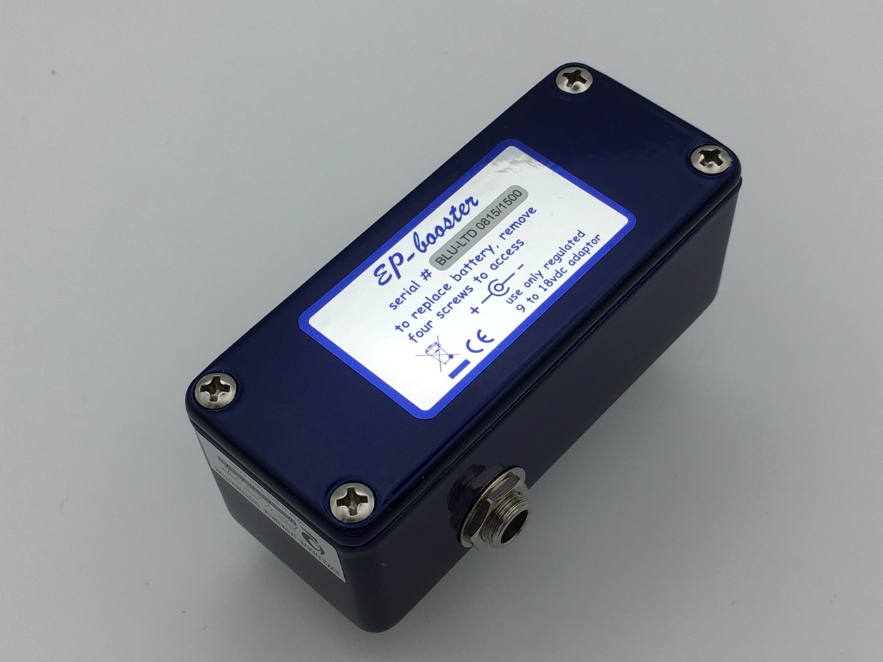 Xotic EP Booster 15th Anniversary Limited Edition Metallic Blue