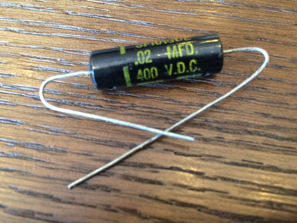 Vintage Sprague Black Beauty ビンテージ Sprague Black Beauty .02