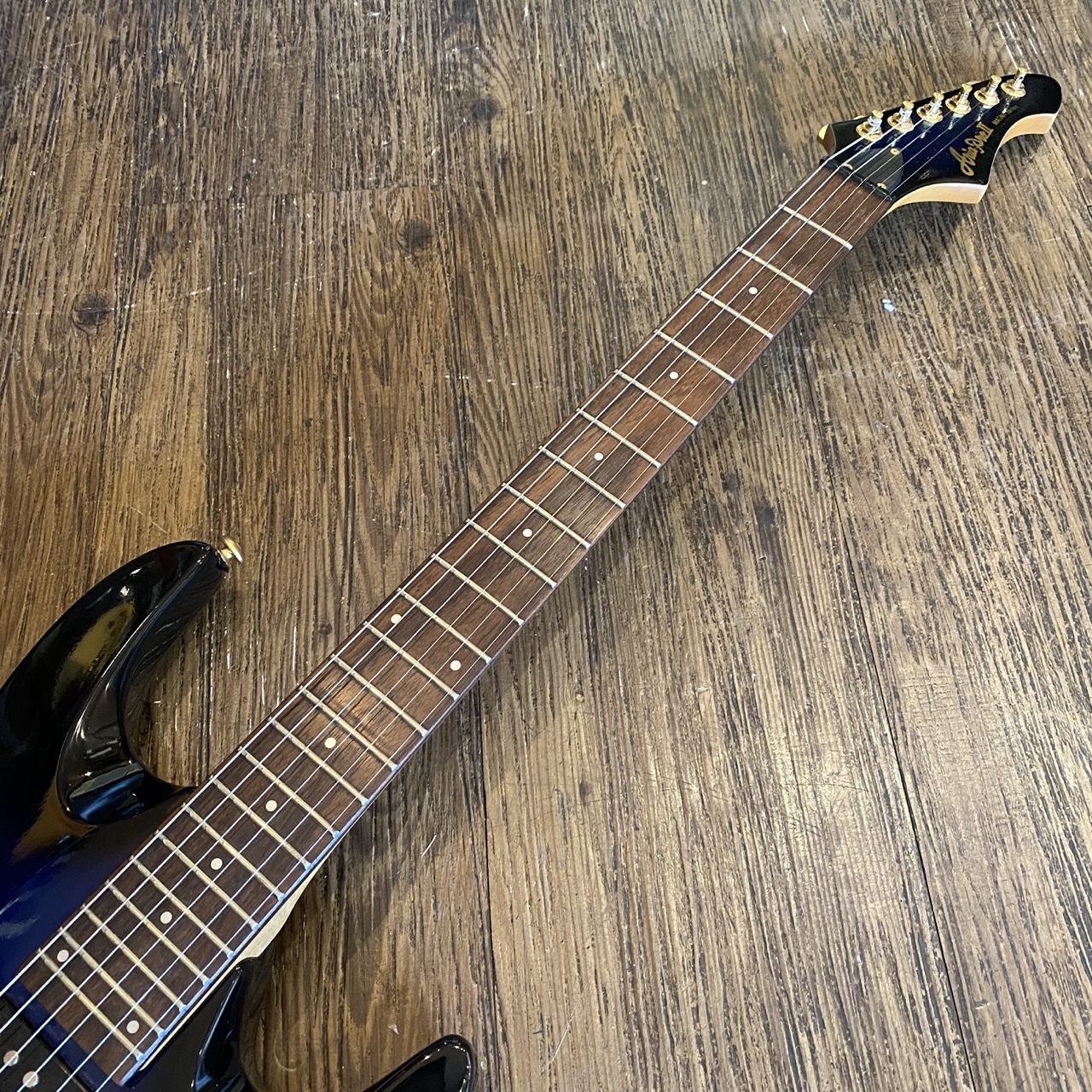 Aria Pro Ⅱ エレキギター MAGNAシリーズ パープルグラデーション Aria