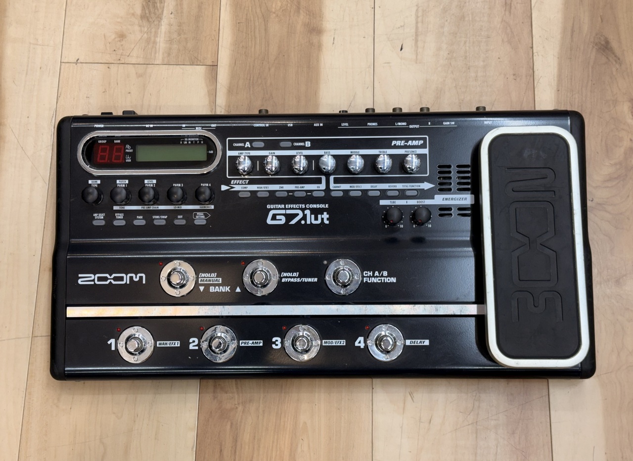 ZOOM G7.1ut（中古）【楽器検索デジマート】