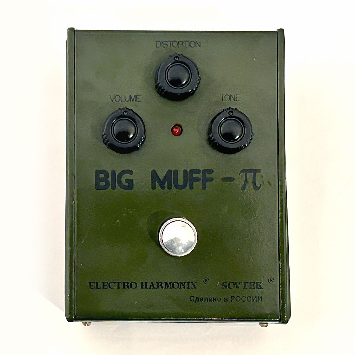 Electro-Harmonix SOVTEK BIG MUFF Pi Bubble Font（ビンテージ