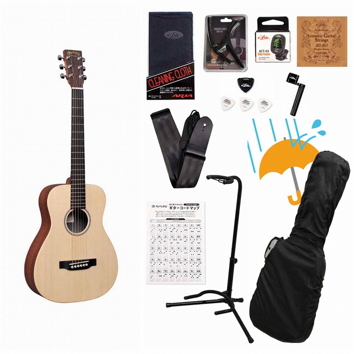 Martin LX1 Little Martin 【単板Top】 リトルマーチン LX-1 フォーク