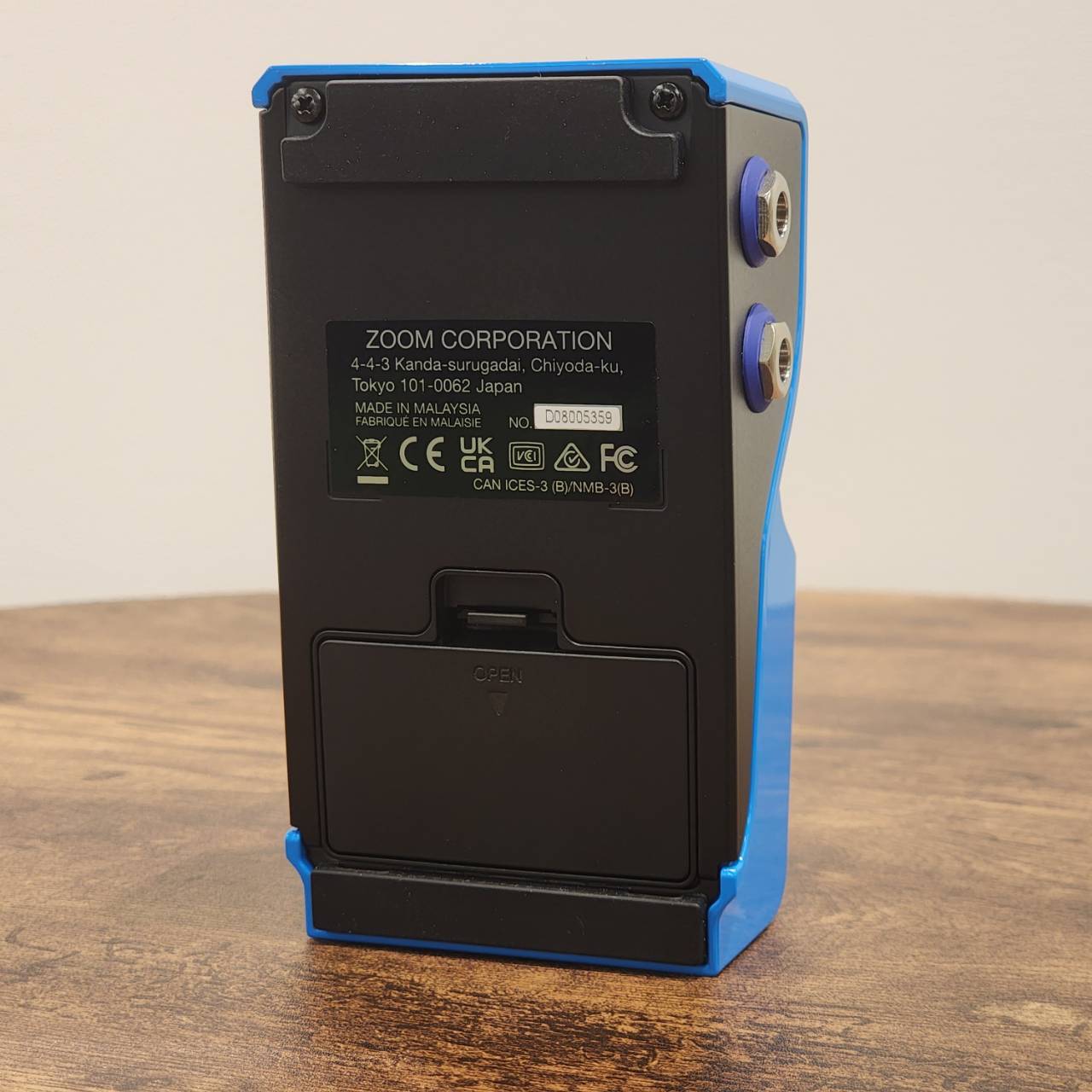 ZOOM MS-70CDR+ MultiStomp ストンプボックス 空間系エフェクター