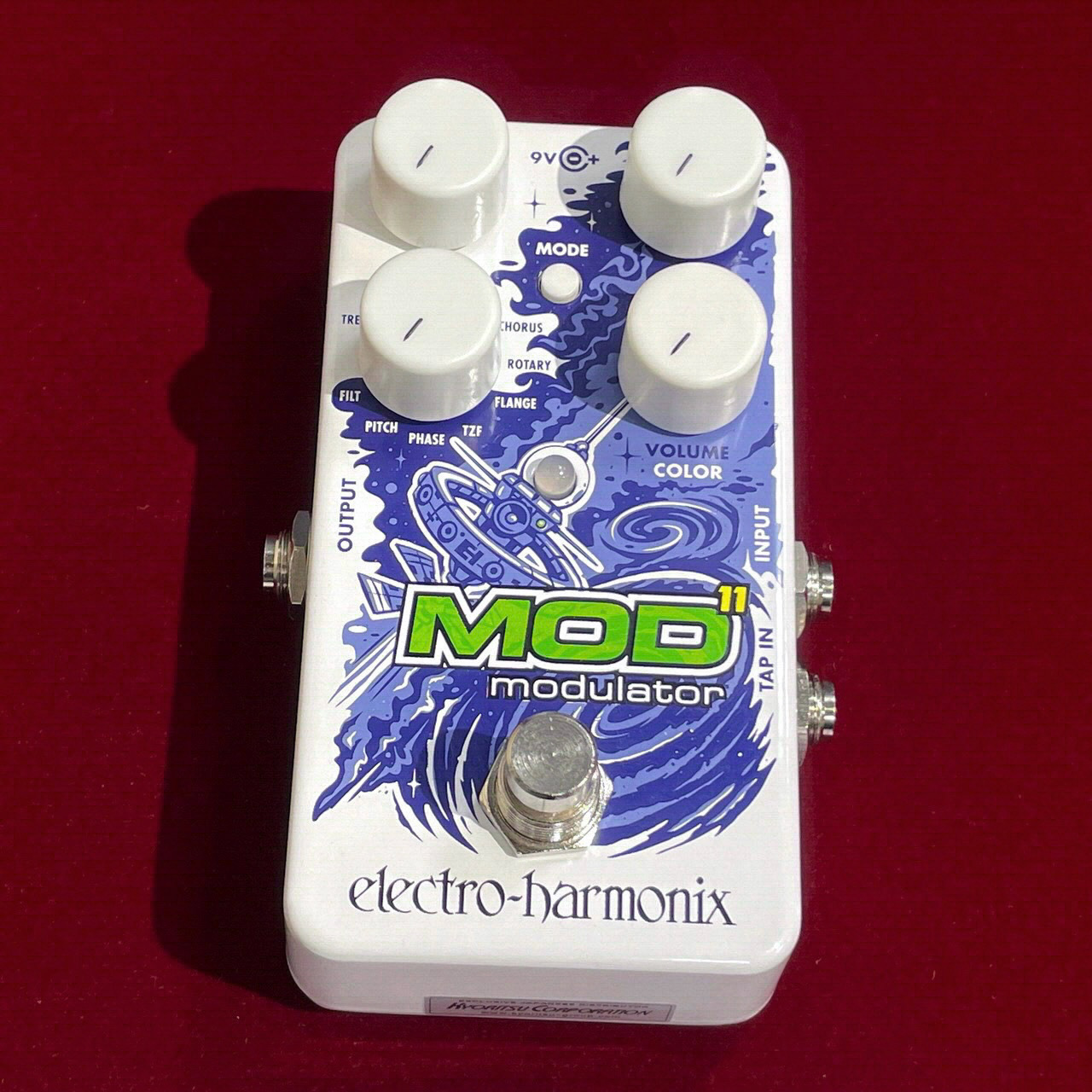 Electro-Harmonix MOD 11 Modulator 【11種マルチエフェクト】【9V