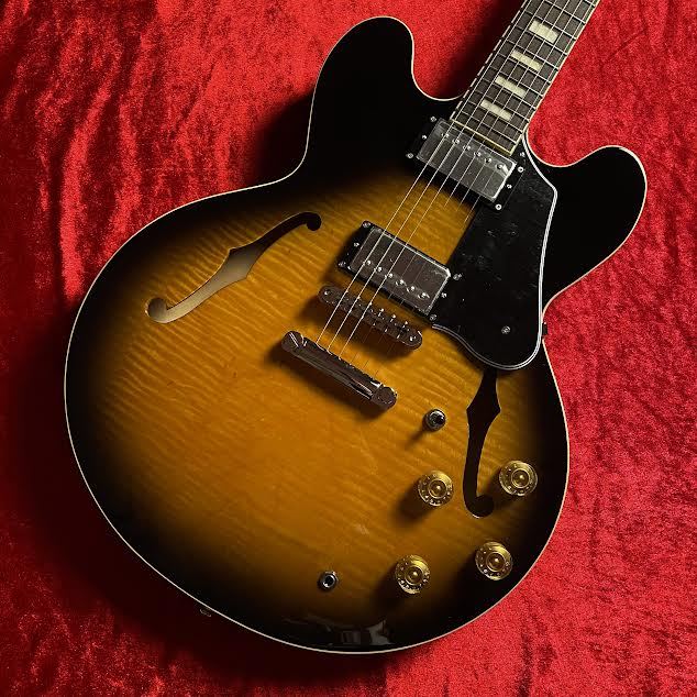 HISTORY HSA-Standard Tobacco Sunburst エレキギター セミアコ