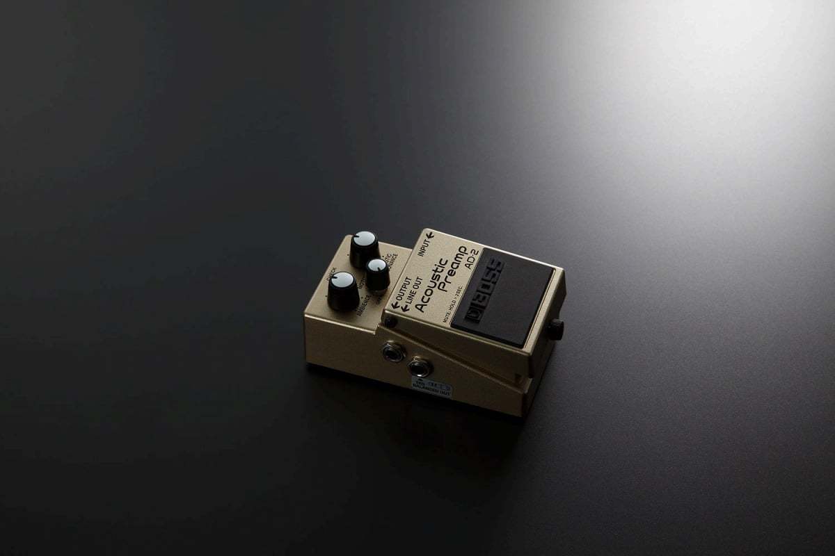 BOSS AD-2 Acoustic Preamp［純正ACアダプター同時購入セット