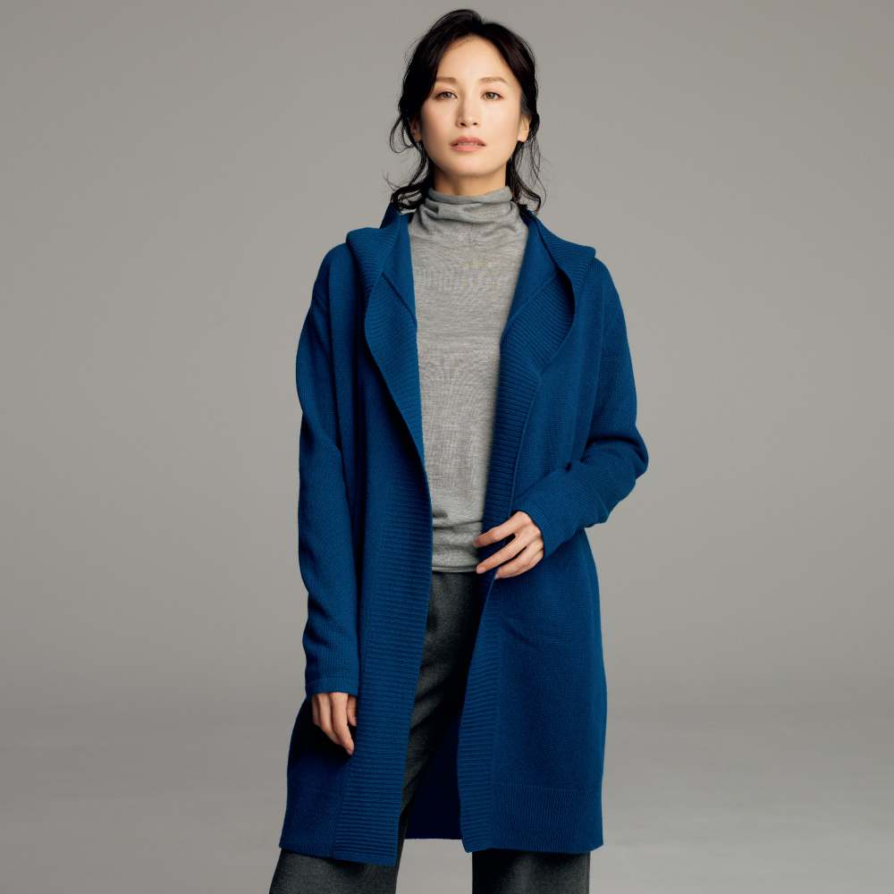 ウール カシミヤ混 カーディガン 通販 - ディノス