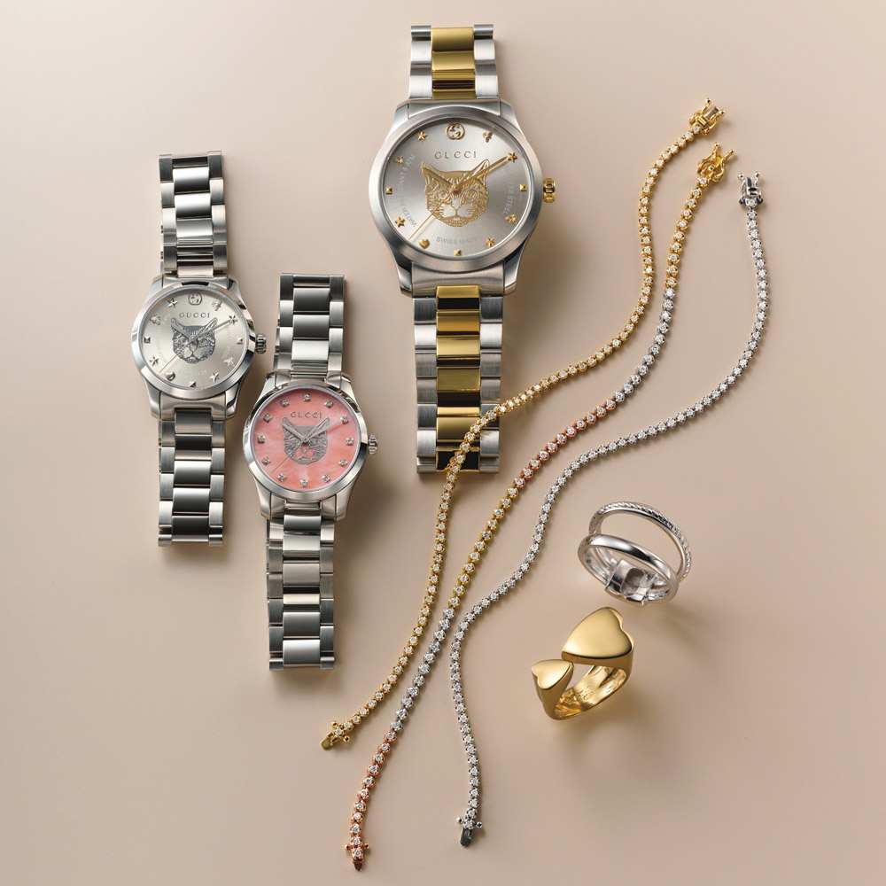 GUCCI/グッチ Gタイムレス キャット （シルバー） 通販 - ディノス