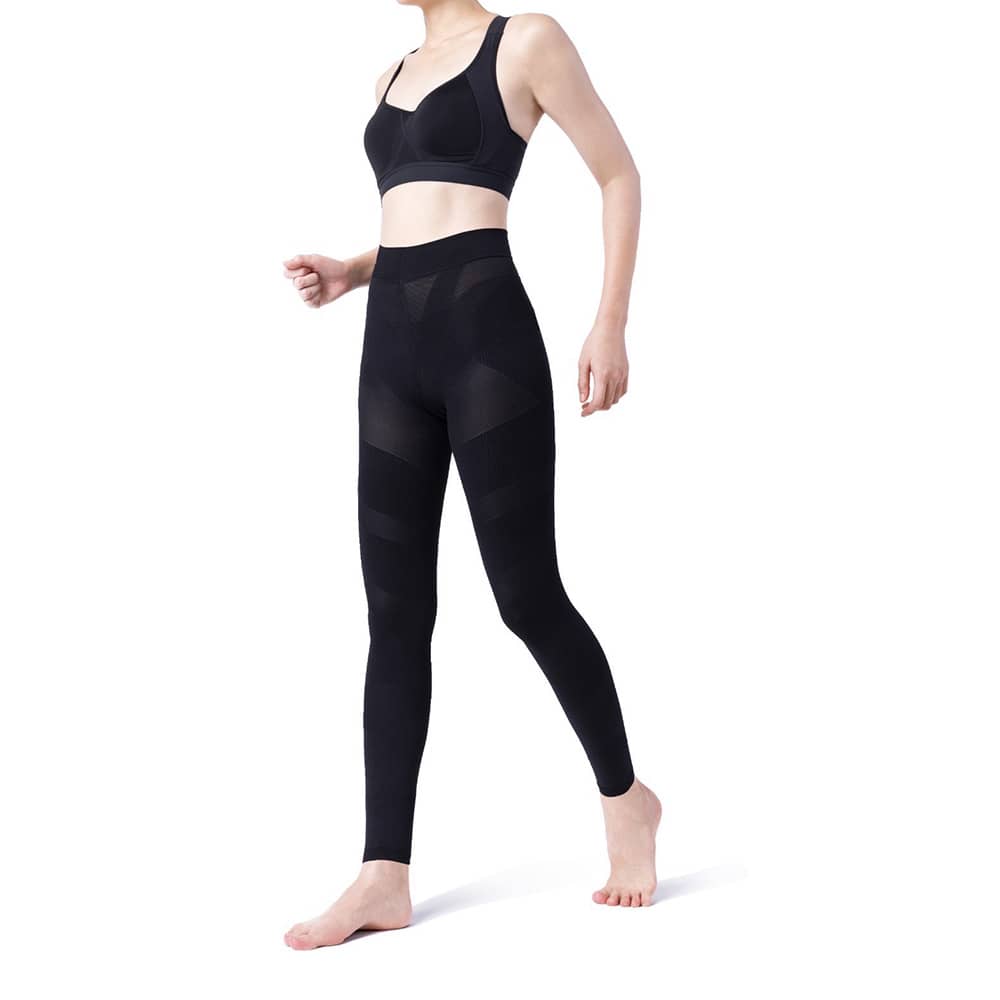 樫木裕実がたどり着いた どんどん動けるスパッツ 同色・同サイズ2枚組