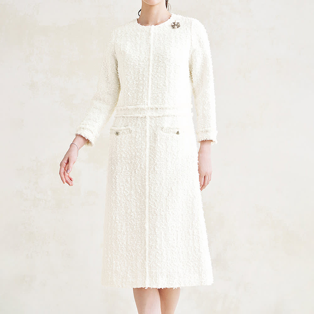 マリア・ケント社 ツイードワンピース 通販 - ディノス