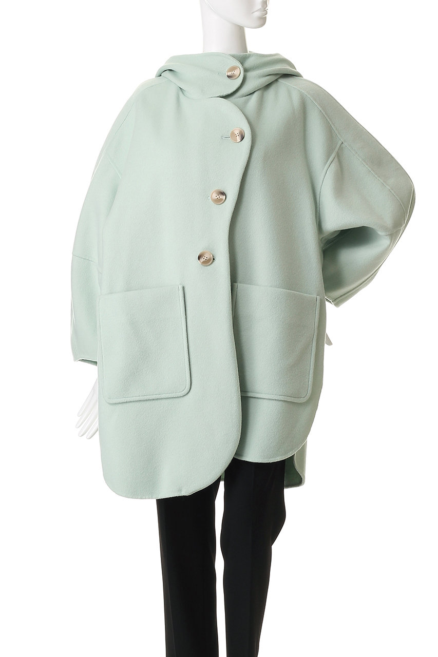 ENFOLD(エンフォルド)｜CIRCLE MODS-COAT/コート/ブラック の通販