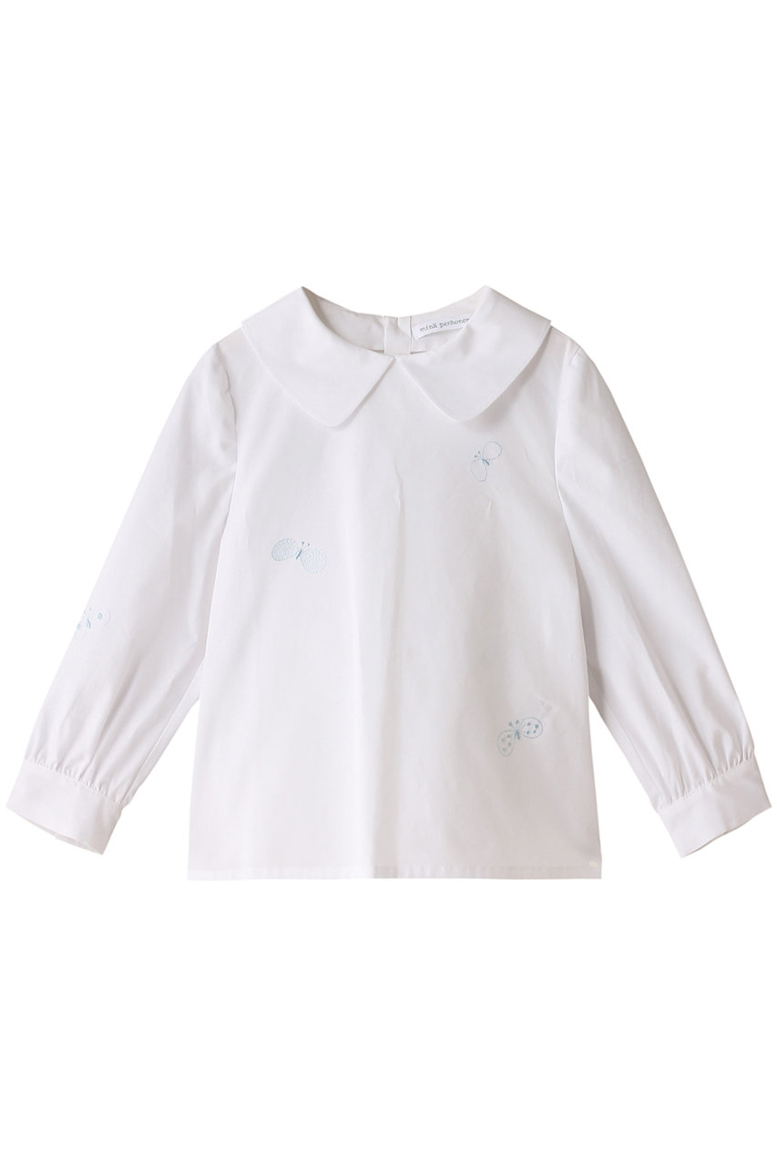 mina perhonen(ミナ ペルホネン)｜【KIDS】choucho ブラウス/ホワイト