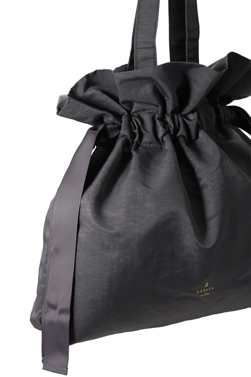 LANVIN en Bleu(ランバン オン ブルー)｜巾着トート/グリーン の通販