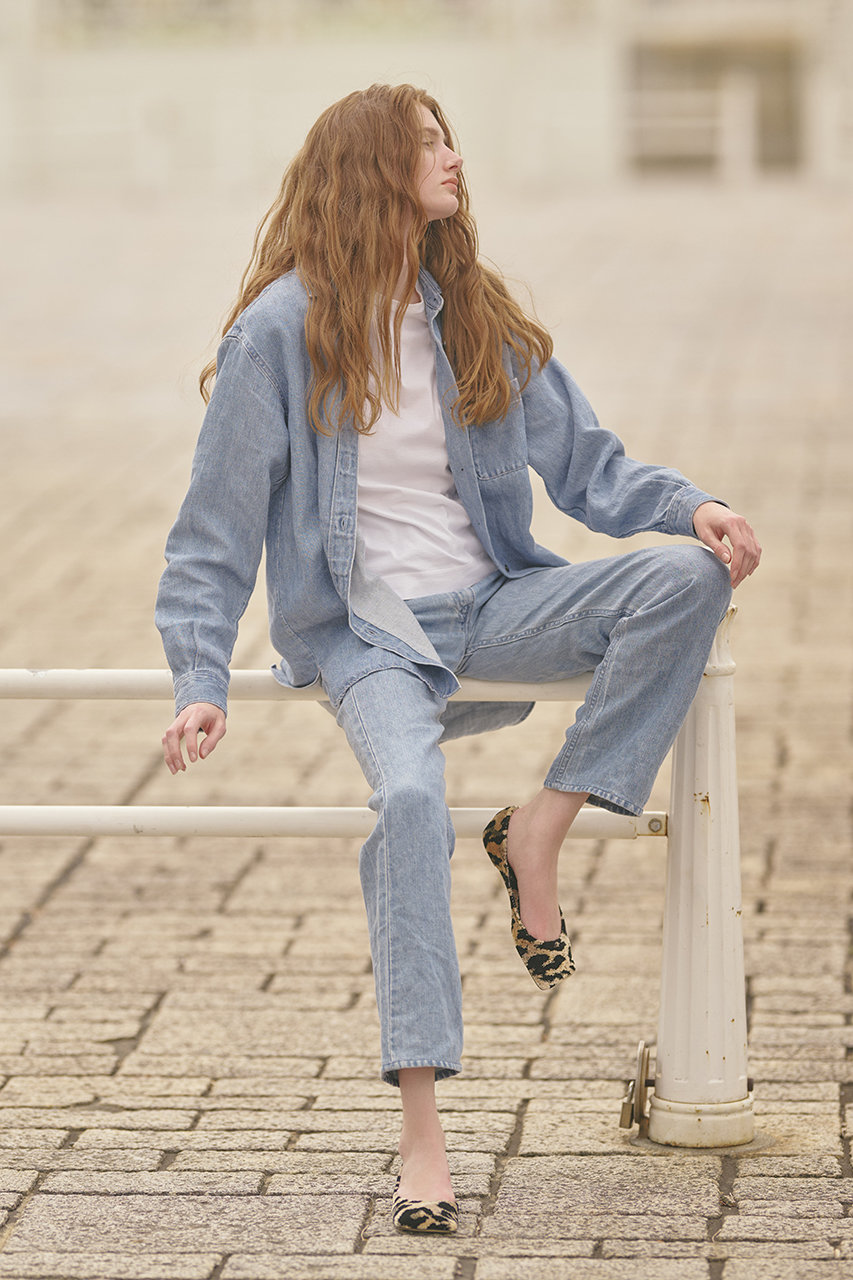 PIPPICHIC(ピッピシック)｜LINDA FLAT ベロアフラットシューズ