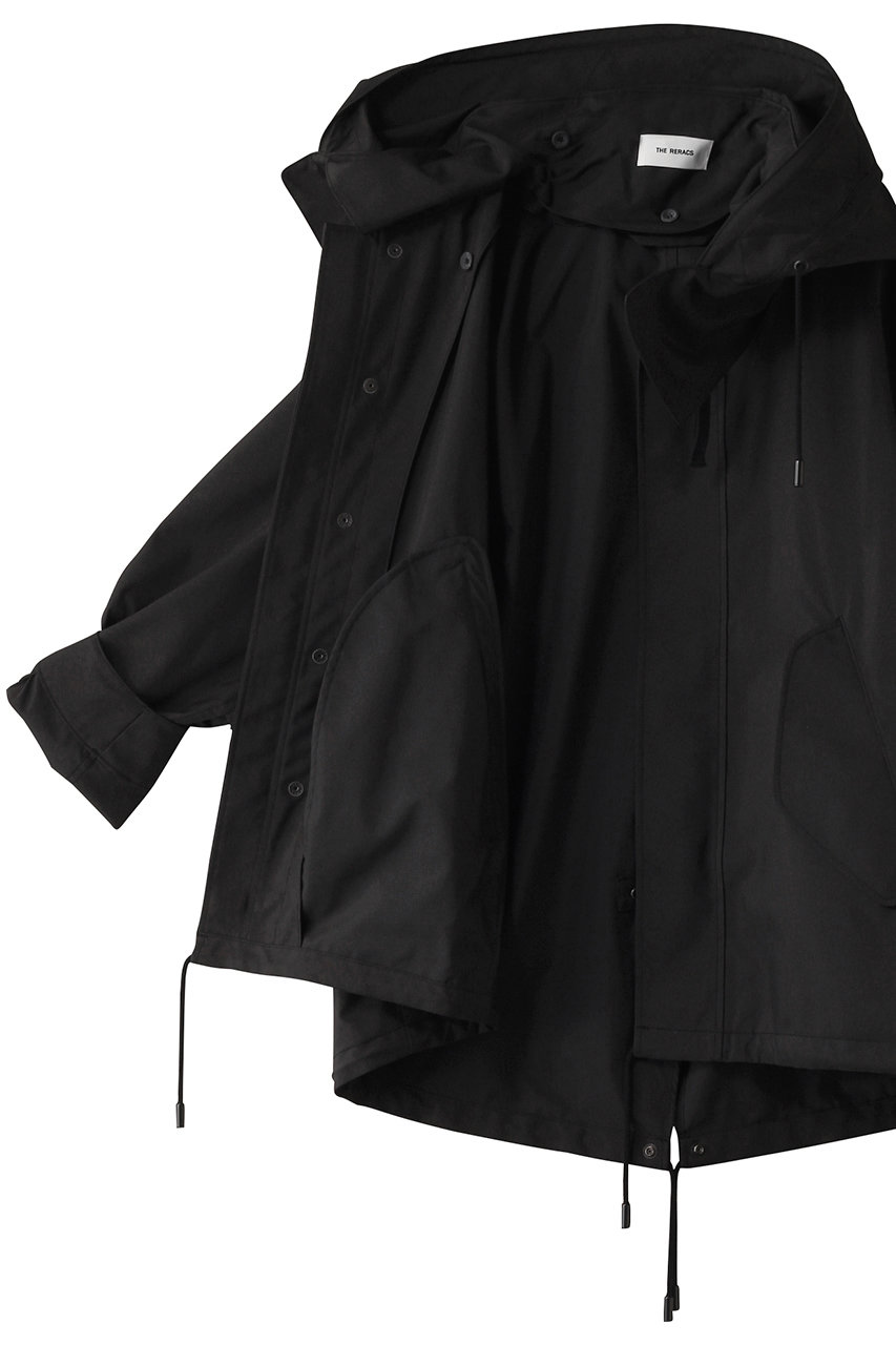 THE RERACS(ザ・リラクス)｜【MEN】ルーズモッズコート/ブラック の