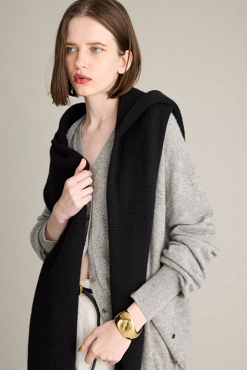 BRILL(ブリル)｜カシミミストール/ブラック の通販｜ELLESHOP・(エル