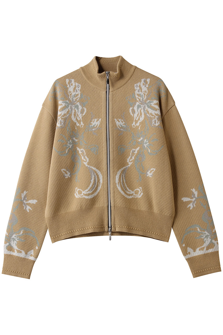 MURRAL(ミューラル)｜Trillium ニットカーディガン/ベージュ の通販