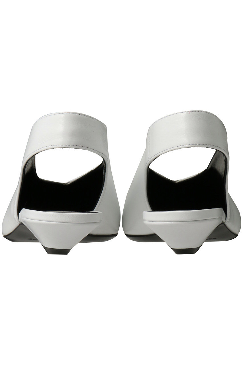 Sergio Rossi(セルジオ ロッシ)｜BEAK スリングバック/ホワイト の通販