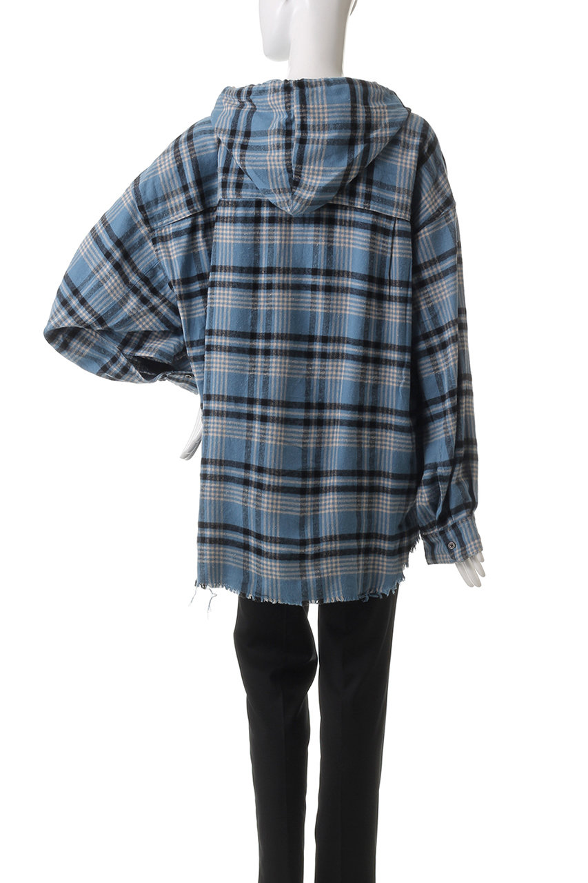 PRANK PROJECT(プランク プロジェクト)｜フーデッドチェックシャツ