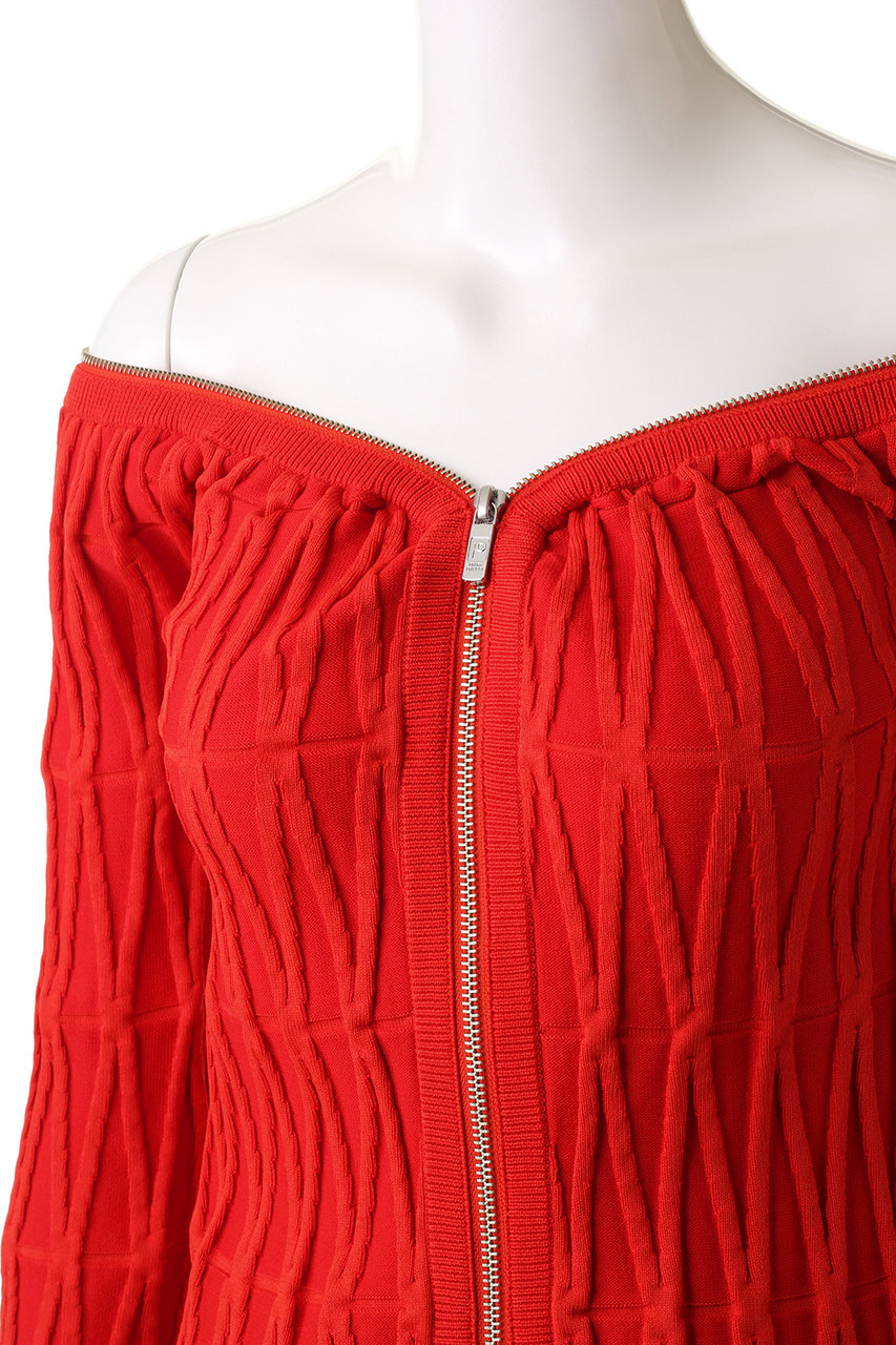 PRANK PROJECT(プランク プロジェクト)｜オフショルジップニット / Off