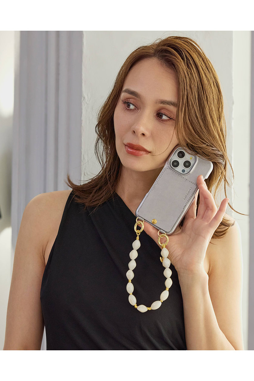 Louvini Paris(ルヴィニ パリ)｜ハンドストラップ PETIT RITA/BEIGE の