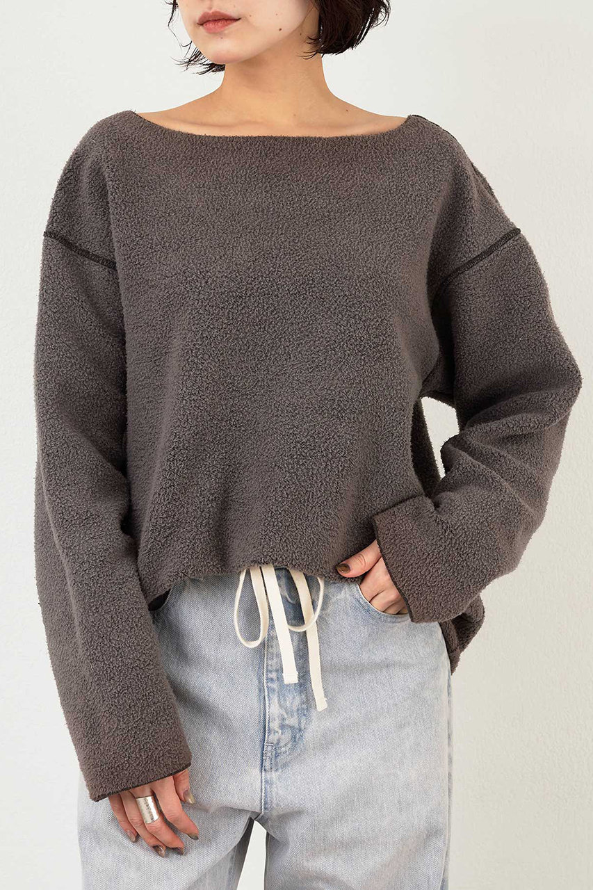 Whim Gazette(ウィム ガゼット)｜ピグメントスウェットプルオーバー