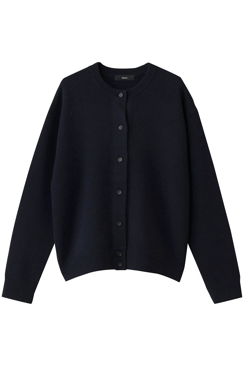ebure(エブール)｜ニュアンスニッティングカシミア ブルゾン