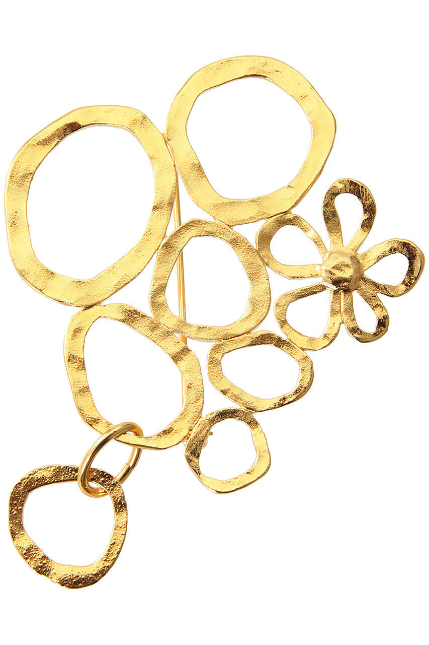 CECILE ET JEANNE(セシル・エ・ジャンヌ)｜ブーケ ブローチ ゴールド